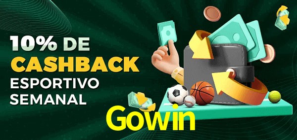 10% de bônus de cashback na Gowin
